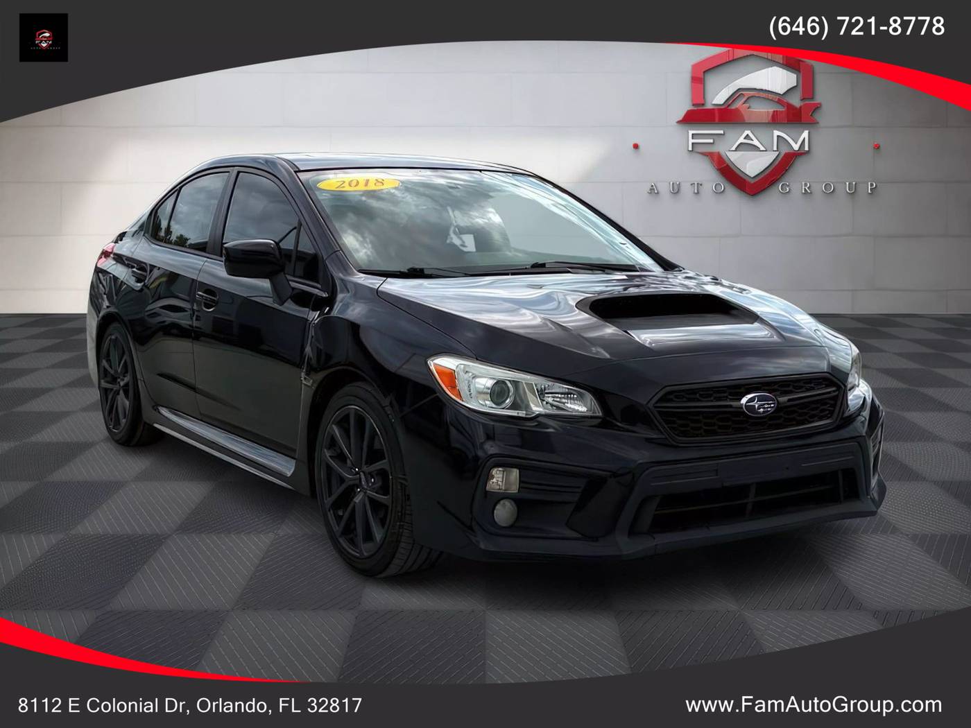 2018 Subaru WRX Premium — Sedan — 65,360 mi — Orlando, FL