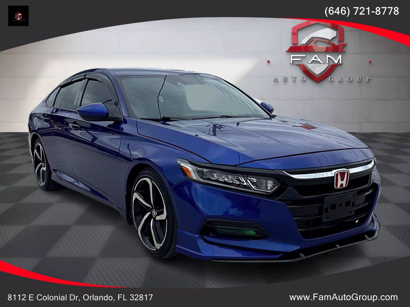 2019 Honda Accord Sport — Sedan — 138,076 mi — Orlando, FL