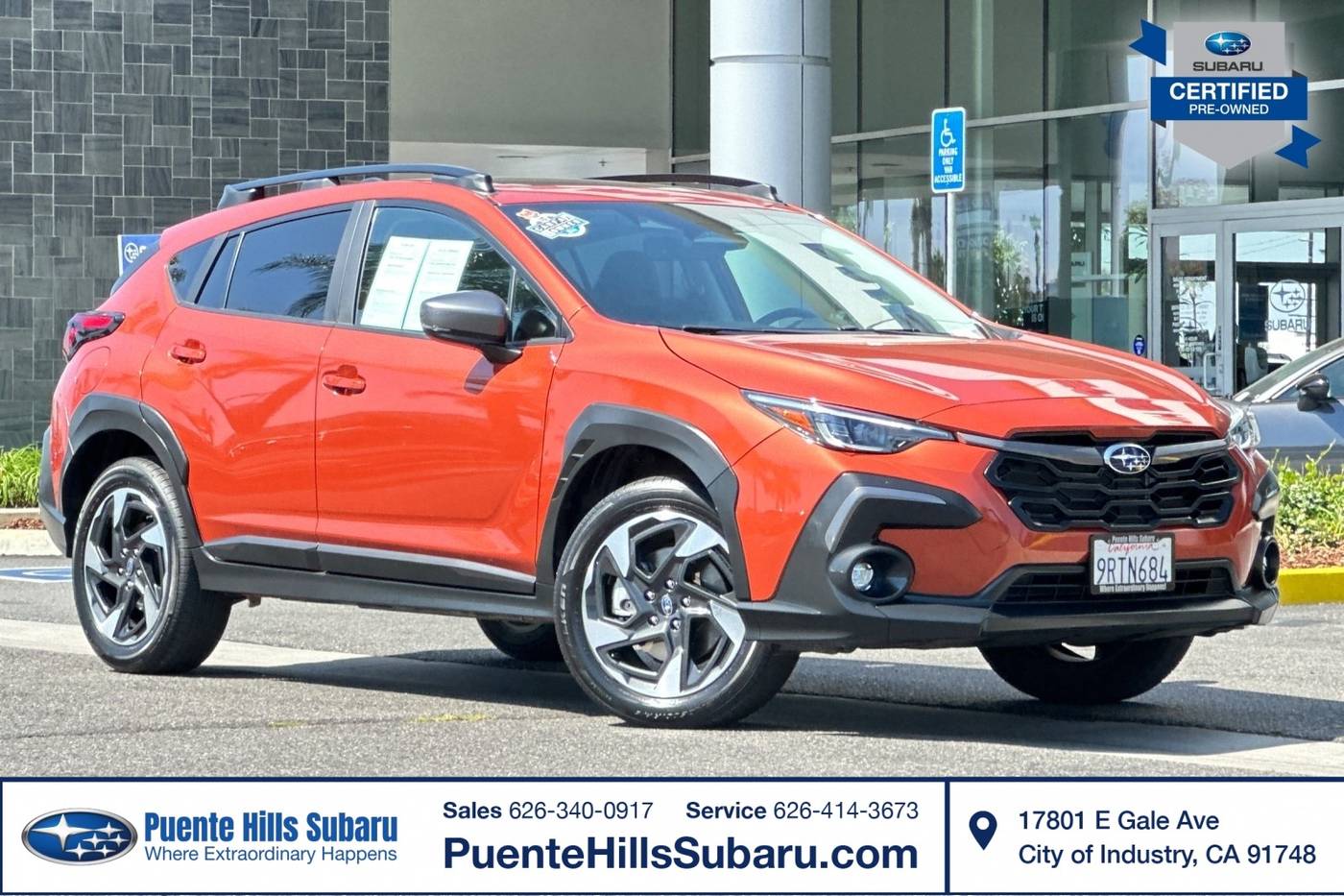 2024 Subaru Crosstrek Limited — SUV — 7,838 mi — City of Industry, CA