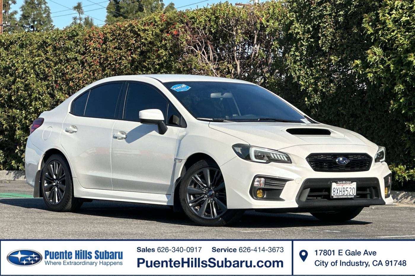 2021 Subaru WRX Standard — Sedan — 19,504 mi — City of Industry, CA