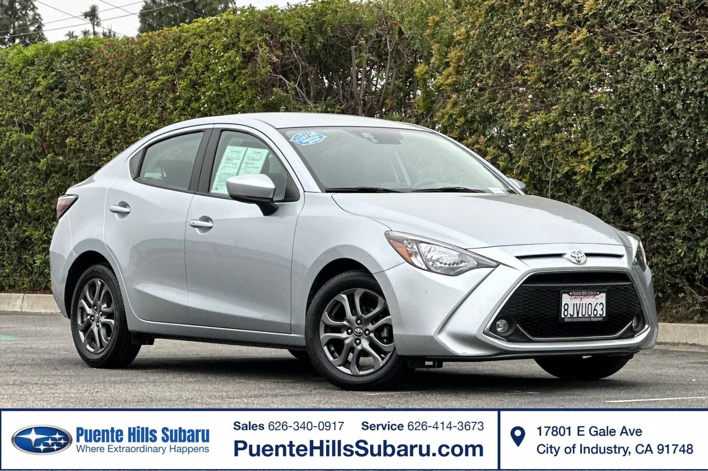 2019 Toyota Yaris L — Sedan — 52,891 mi — City of Industry, CA