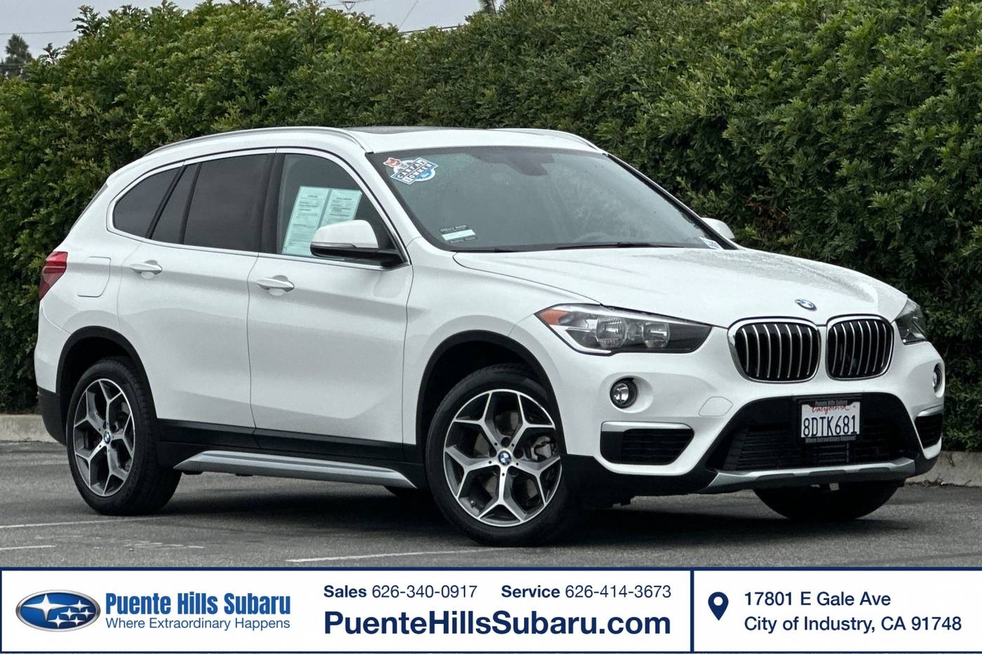 2018 BMW X1 28i — SUV — 14,331 mi — City of Industry, CA