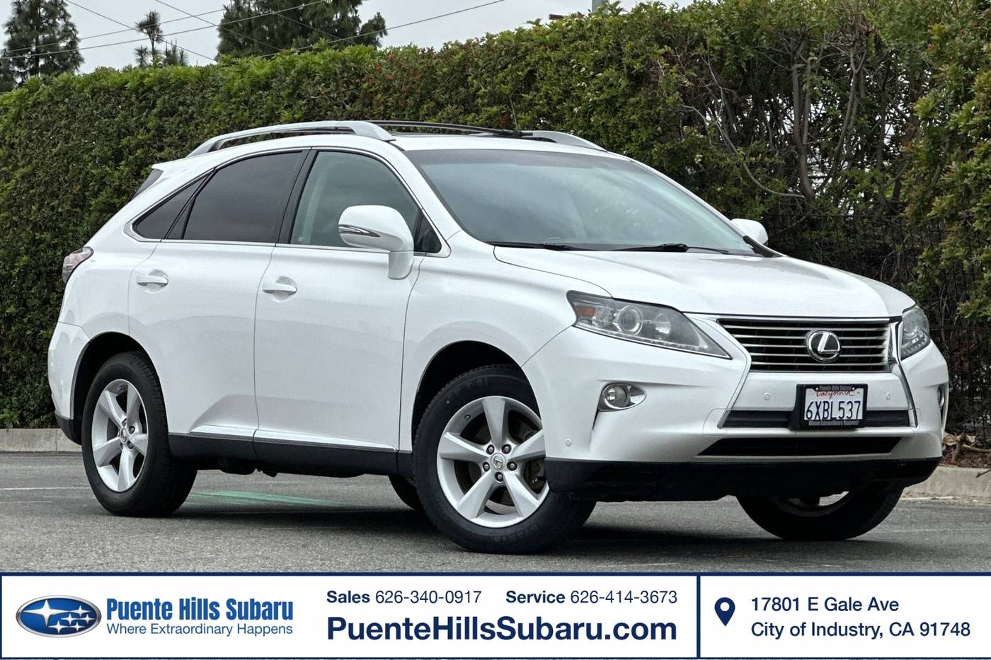 2013 Lexus RX RX 350 — SUV — 69,546 mi — City of Industry, CA