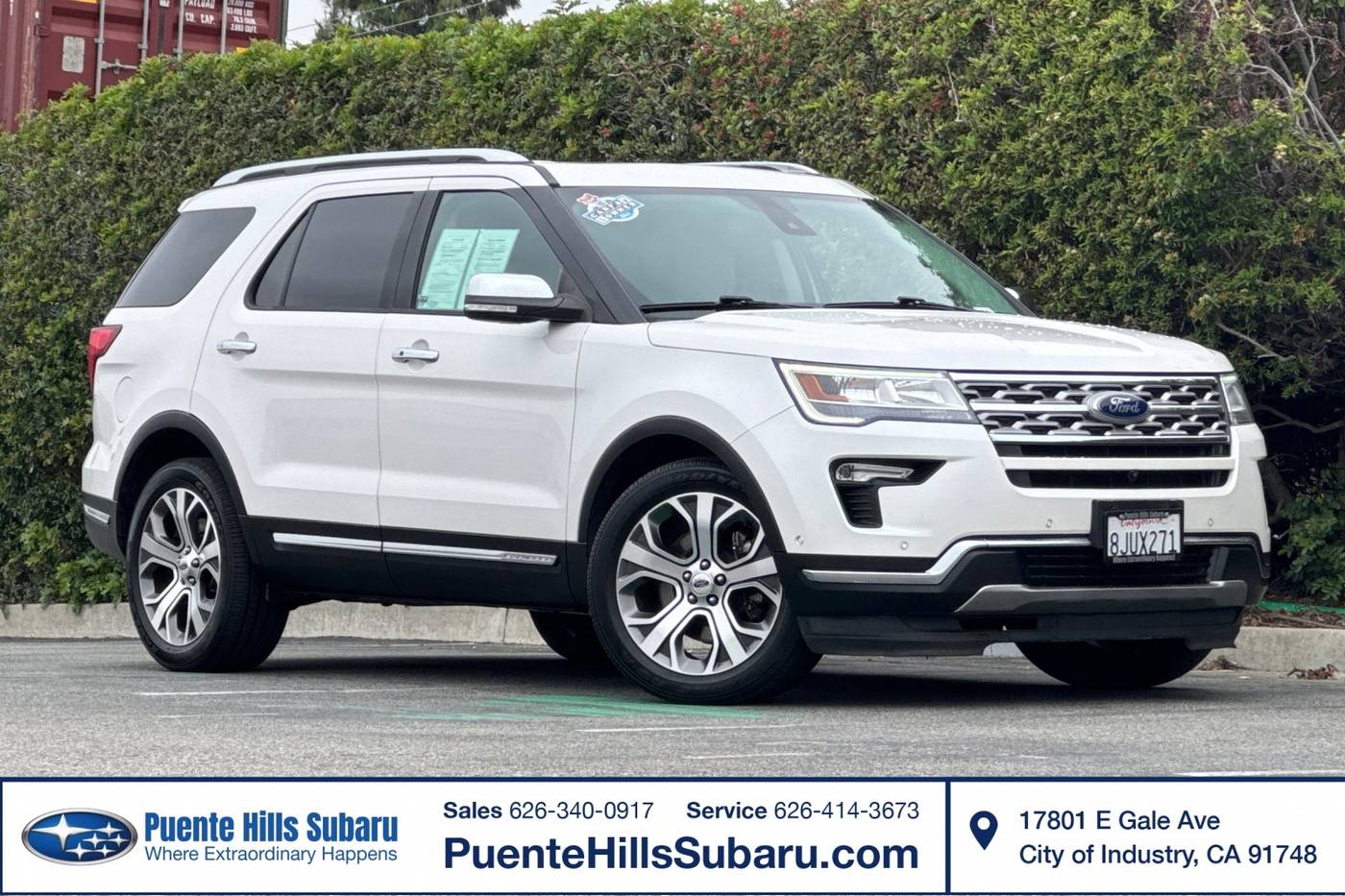 2019 Ford Explorer Limited — SUV — 65,314 mi — City of Industry, CA