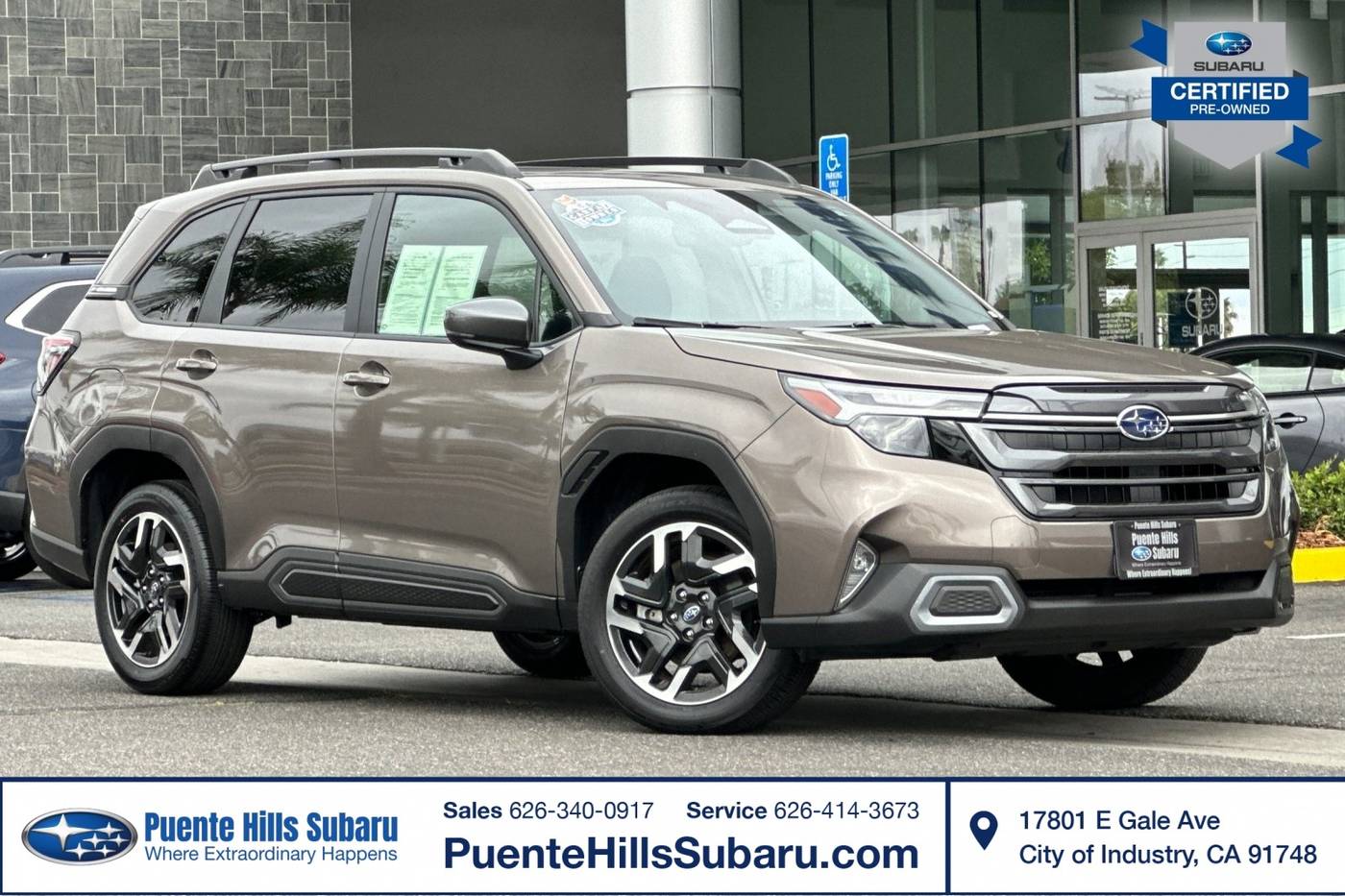 2025 Subaru Forester Limited — SUV — 7,536 mi — City of Industry, CA