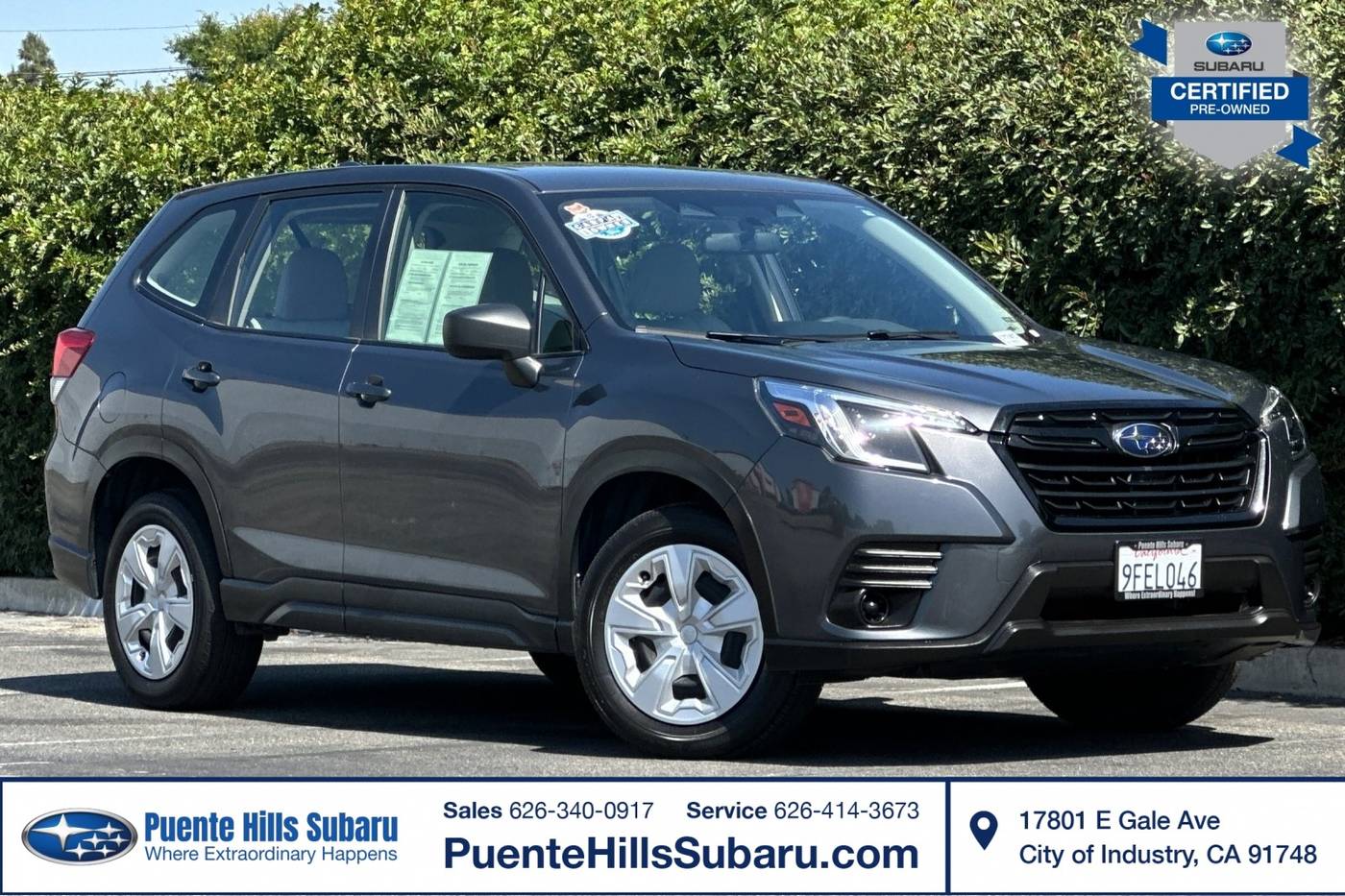 2023 Subaru Forester Base — SUV — 18,531 mi — City of Industry, CA