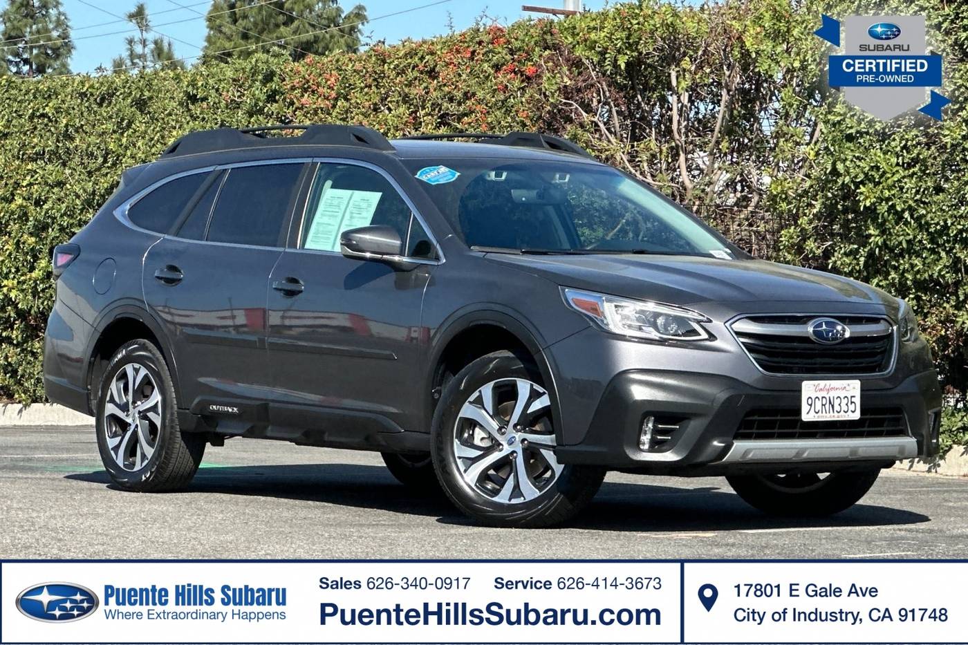 2022 Subaru Outback 2.5i Limited — SUV — 23,557 mi — City of Industry, CA