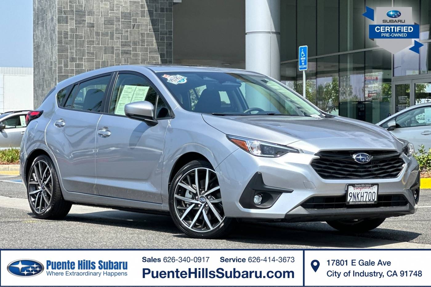 2024 Subaru Impreza Sport — Hatchback — 11,271 mi — City of Industry, CA