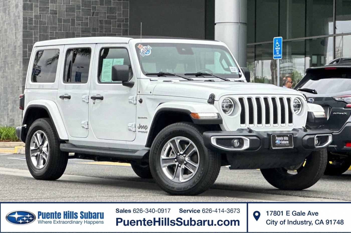 2021 Jeep Wrangler Sahara — SUV — 50,481 mi — City of Industry, CA