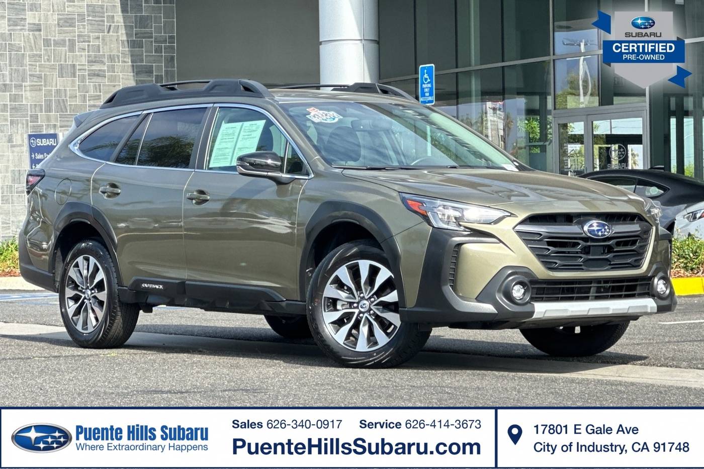 2025 Subaru Outback Limited XT — SUV — 1,819 mi — City of Industry, CA