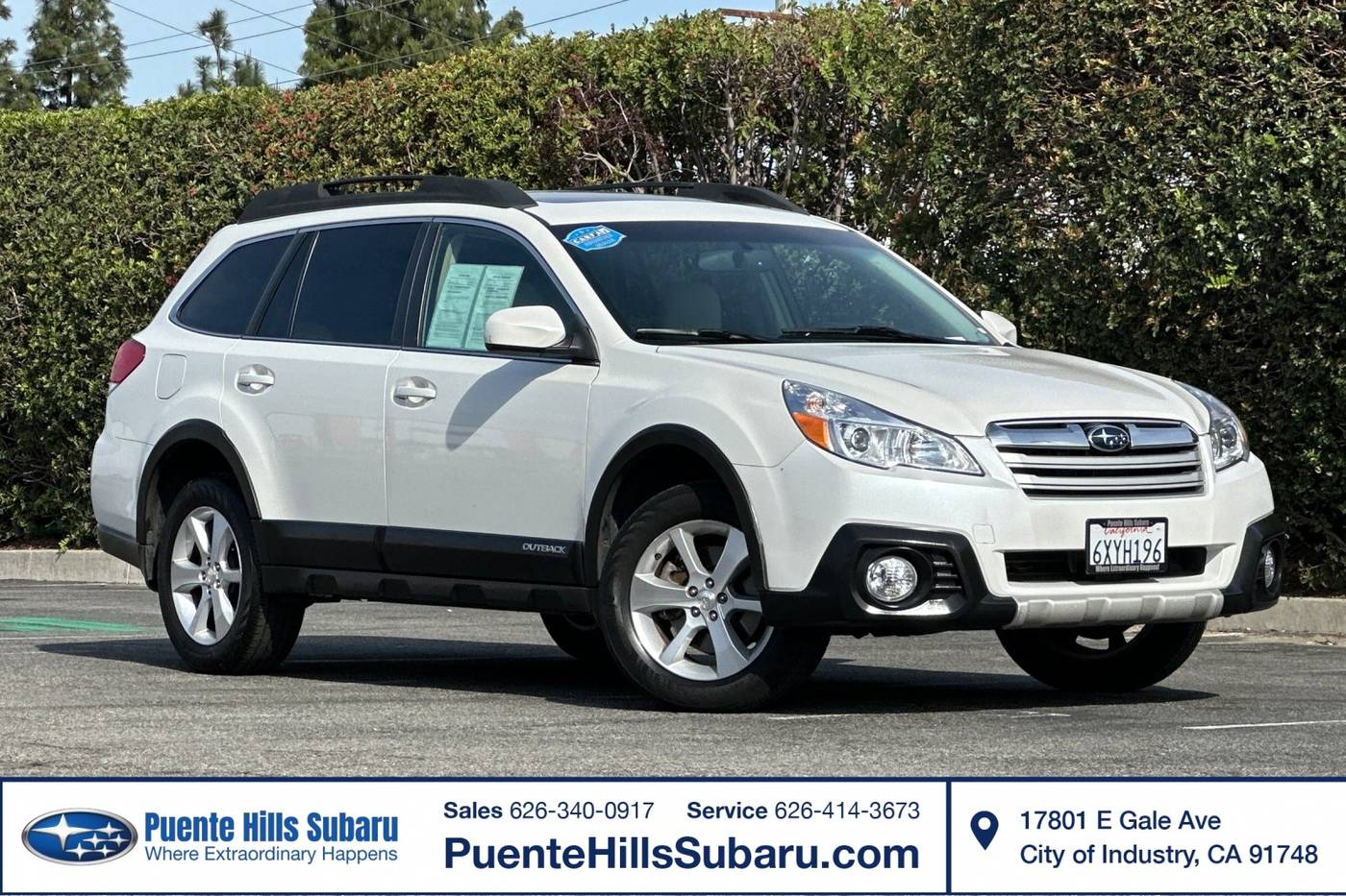 2013 Subaru Outback 3.6R Limited — SUV — 53,479 mi — City of Industry, CA