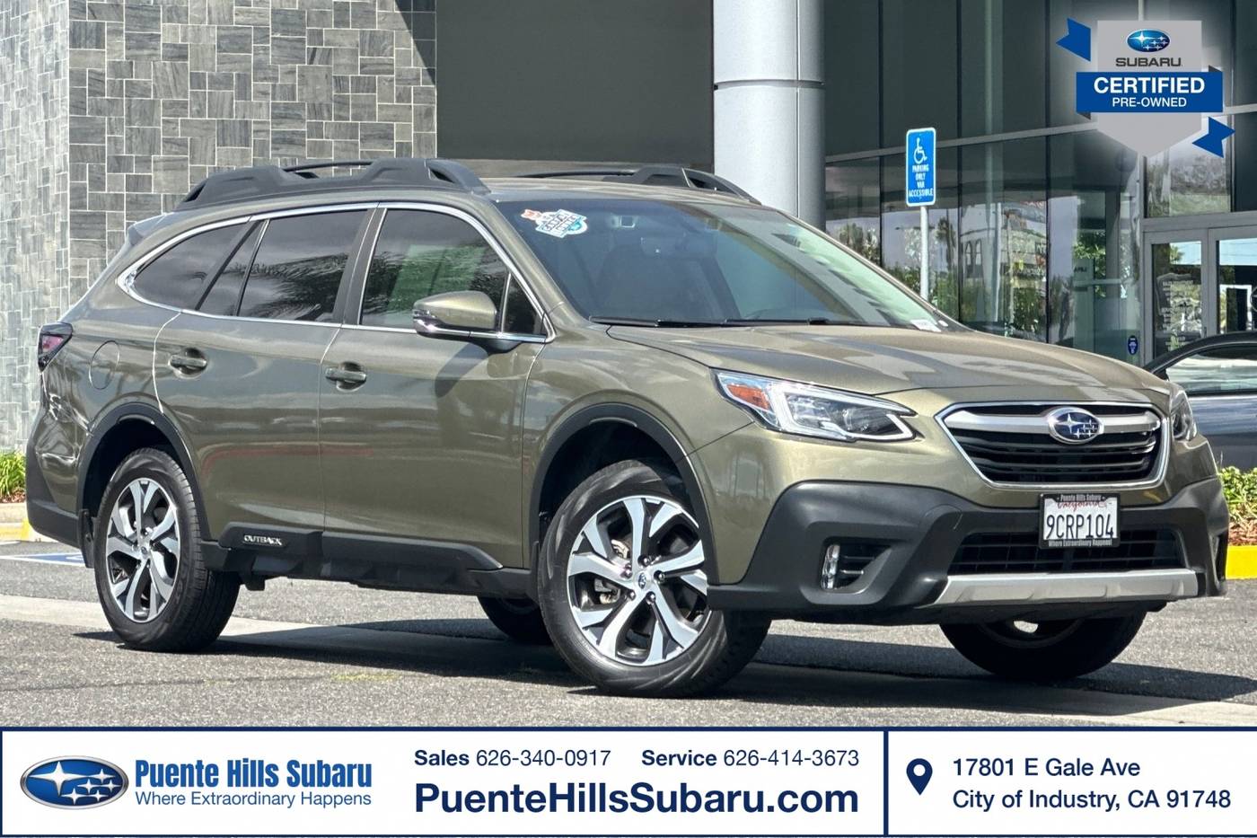 2022 Subaru Outback 2.5i Limited — SUV — 31,885 mi — City of Industry, CA