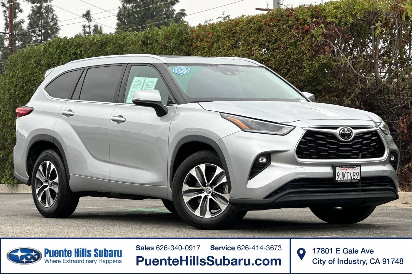 2021 Toyota Highlander XLE — SUV — 78,431 mi — City of Industry, CA