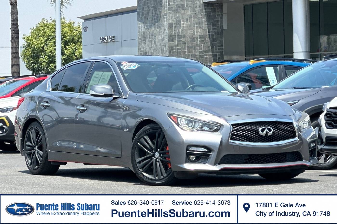 2016 INFINITI Q50 3.0t SPORT — Sedan — 64,855 mi — City of Industry, CA
