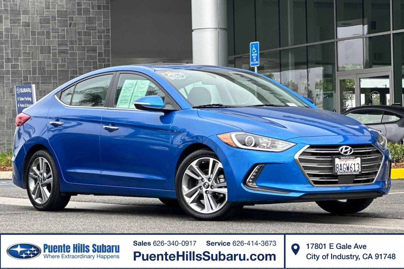 2017 Hyundai Elantra Limited — Sedan — 67,104 mi — City of Industry, CA
