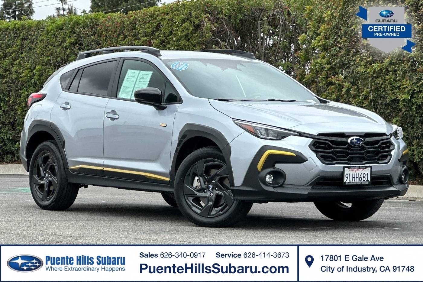 2024 Subaru Crosstrek Sport — SUV — 10,547 mi — City of Industry, CA