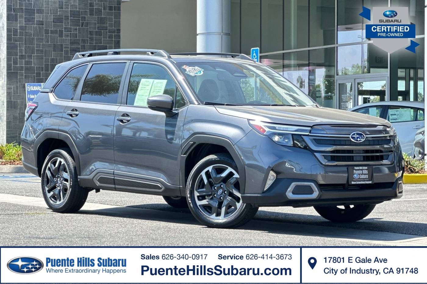 2025 Subaru Forester Limited — SUV — 8,908 mi — City of Industry, CA