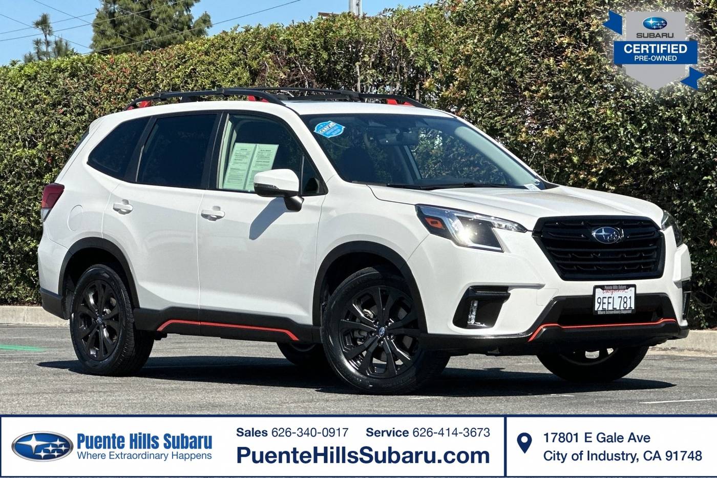 2023 Subaru Forester Sport — SUV — 27,549 mi — City of Industry, CA