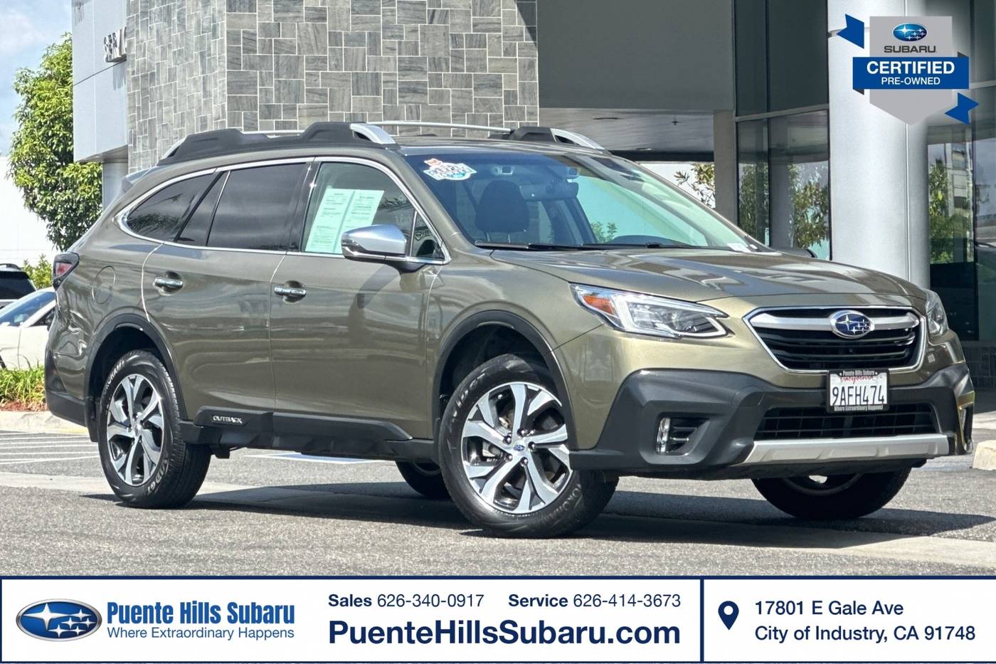 2022 Subaru Outback 2.5i Touring — SUV — 54,829 mi — City of Industry, CA