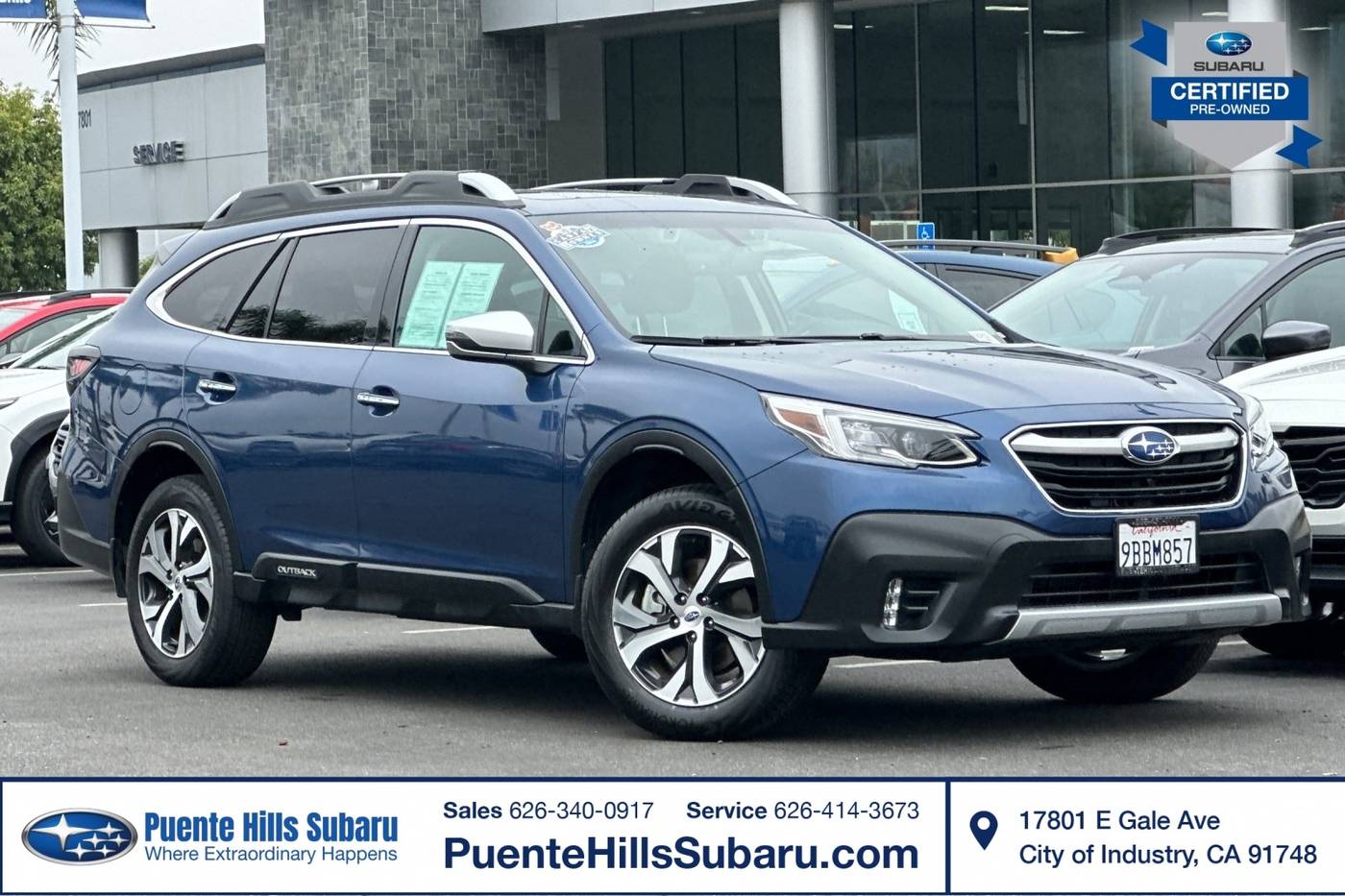 2022 Subaru Outback 2.5i Touring — SUV — 36,997 mi — City of Industry, CA
