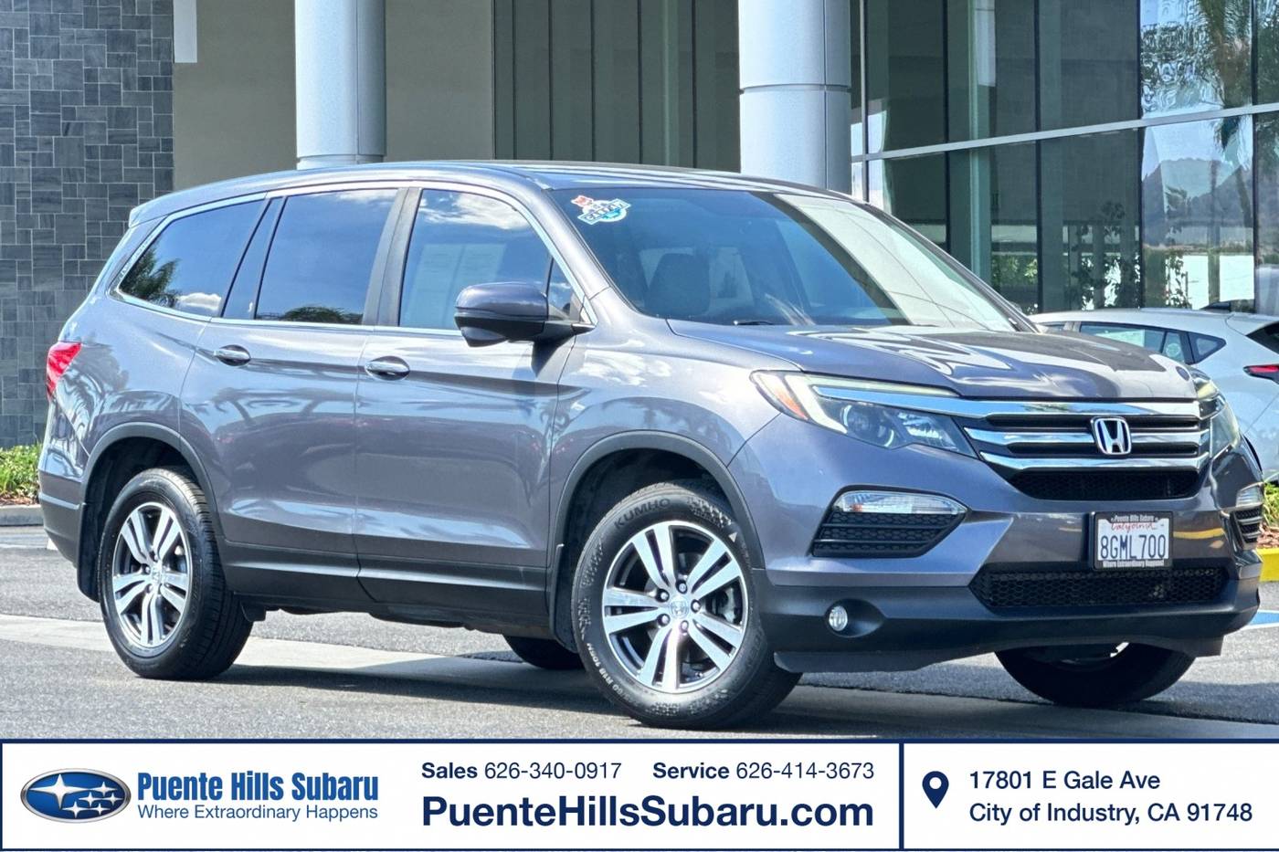 2018 Honda Pilot EX — SUV — 91,088 mi — City of Industry, CA