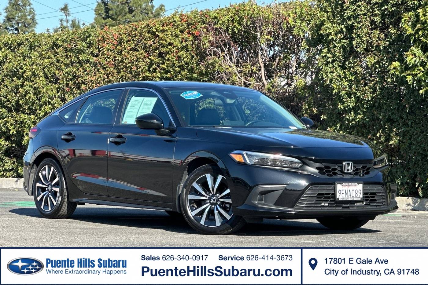 2022 Honda Civic EX-L — Hatchback — 22,561 mi — City of Industry, CA