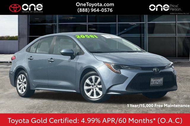 2022 Toyota Corolla LE — Sedan — 55,053 mi — Oakland, CA