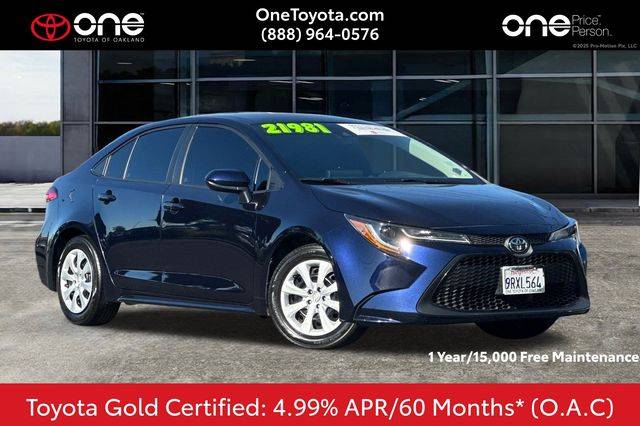 2022 Toyota Corolla LE — Sedan — 38,904 mi — Oakland, CA