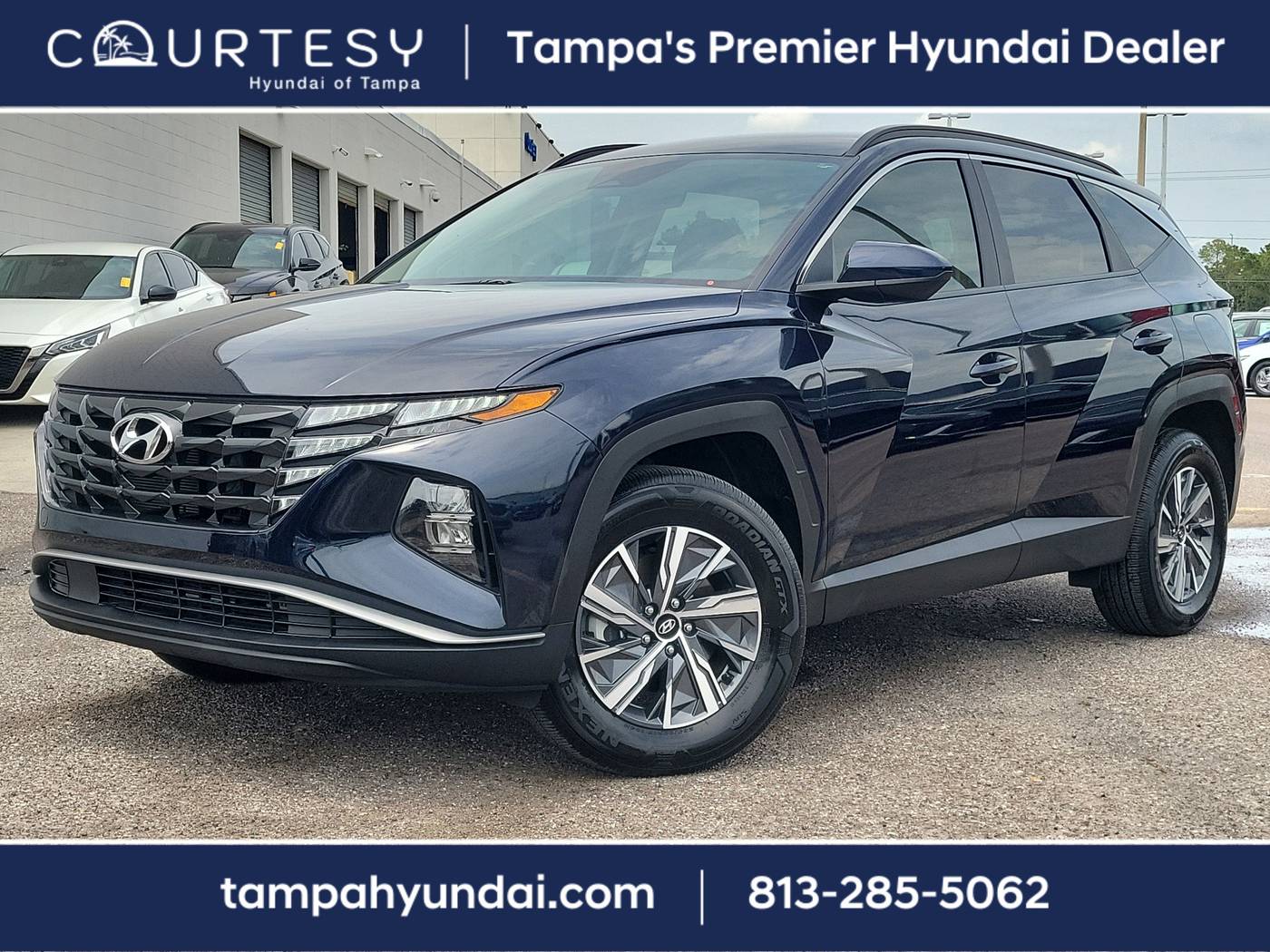 2024 Hyundai Tucson Hybrid Blue — SUV — 21,969 mi — Tampa, FL