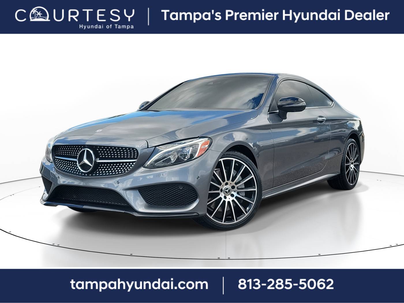 2017 Mercedes-Benz C-Class C 300 — Coupe — 77,665 mi — Tampa, FL