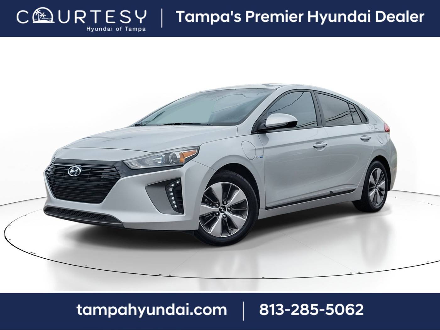 2019 Hyundai Ioniq Plug-In Hybrid Base — Hatchback — 72,750 mi — Tampa, FL