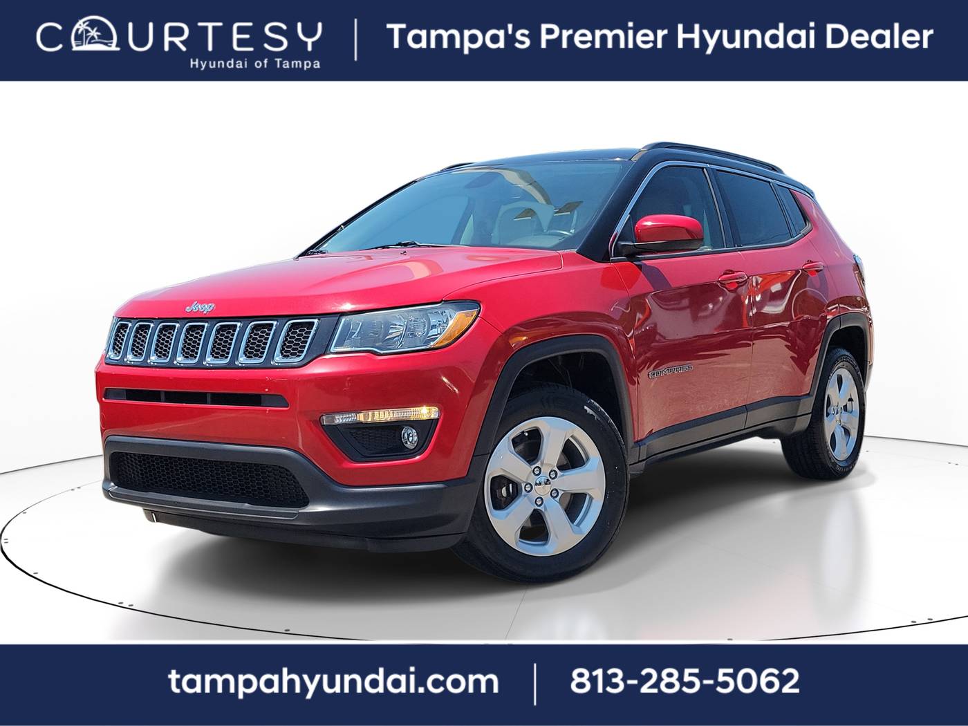 2019 Jeep Compass Latitude — SUV — 57,465 mi — Tampa, FL