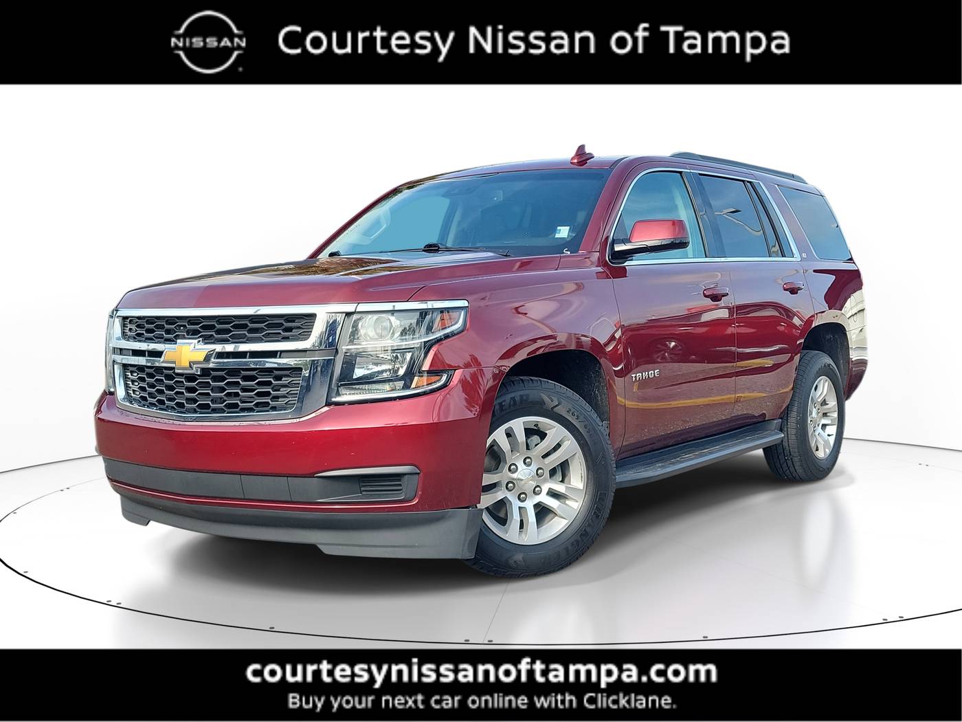 2018 Chevrolet Tahoe LT — SUV — 92,131 mi — Tampa, FL