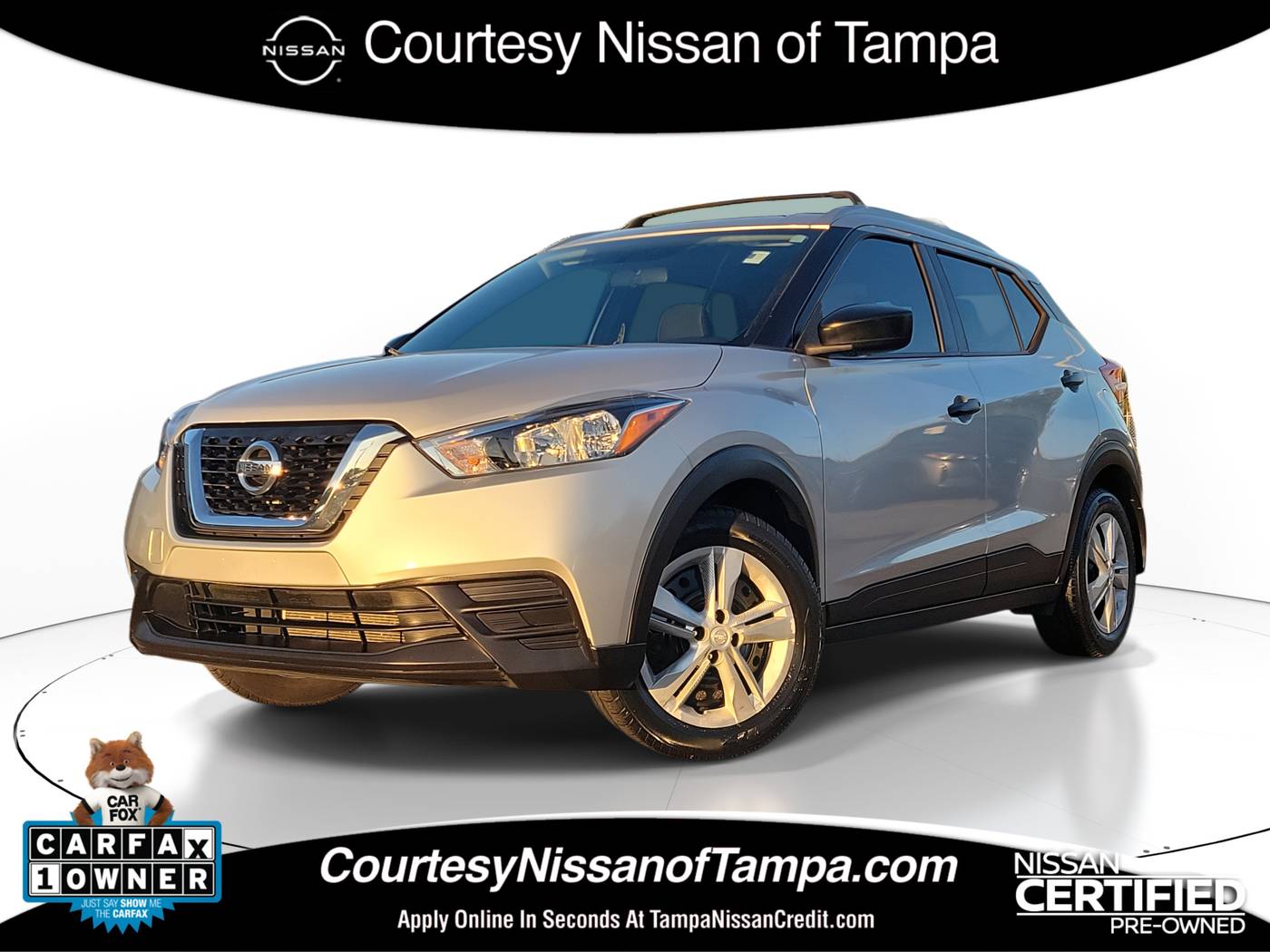 2018 Nissan Kicks S — SUV — 52,889 mi — Tampa, FL