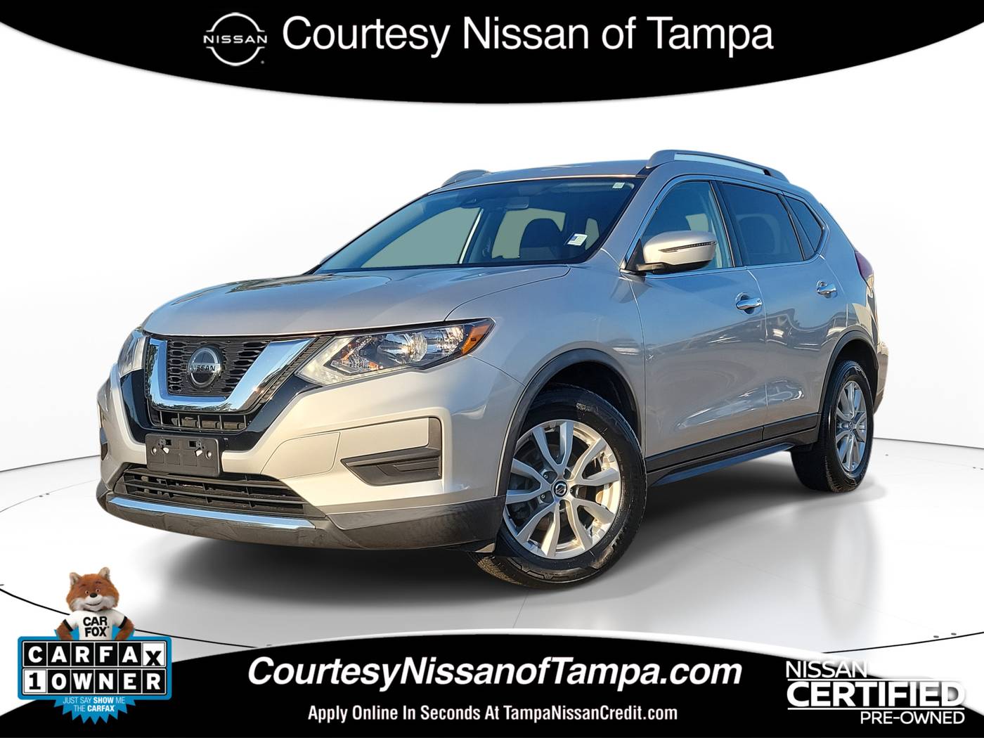 2020 Nissan Rogue SV — SUV — 77,471 mi — Tampa, FL