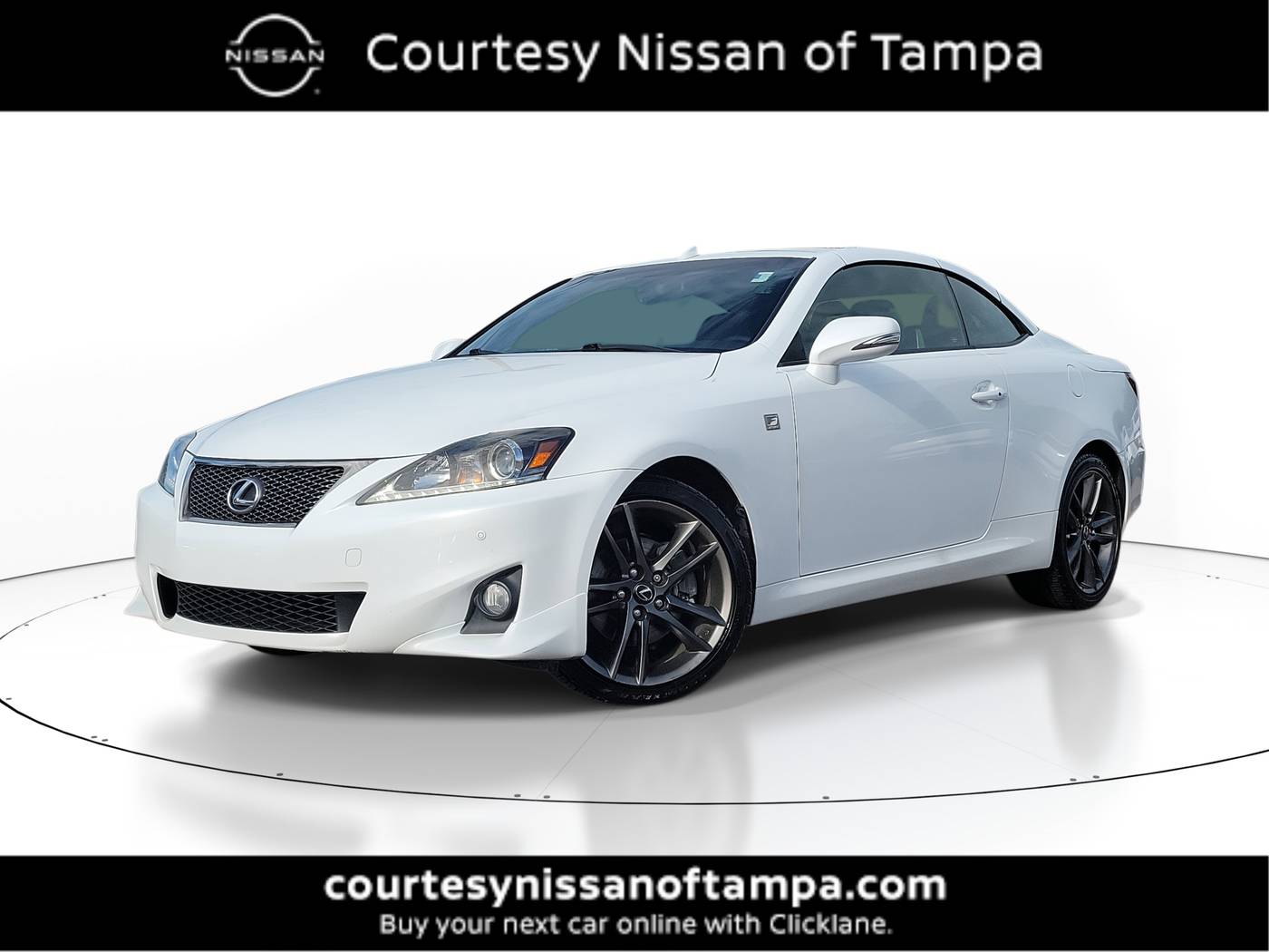 2014 Lexus IS IS 250C — Convertible — 74,783 mi — Tampa, FL