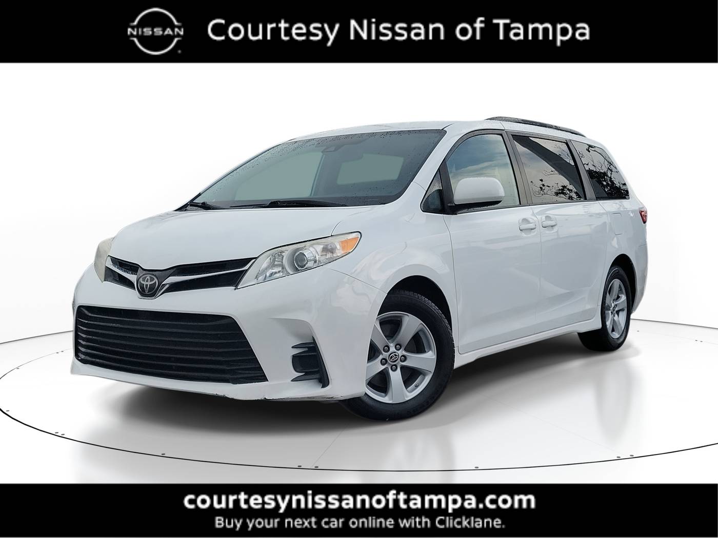2020 Toyota Sienna LE — Minivan — 50,453 mi — Tampa, FL