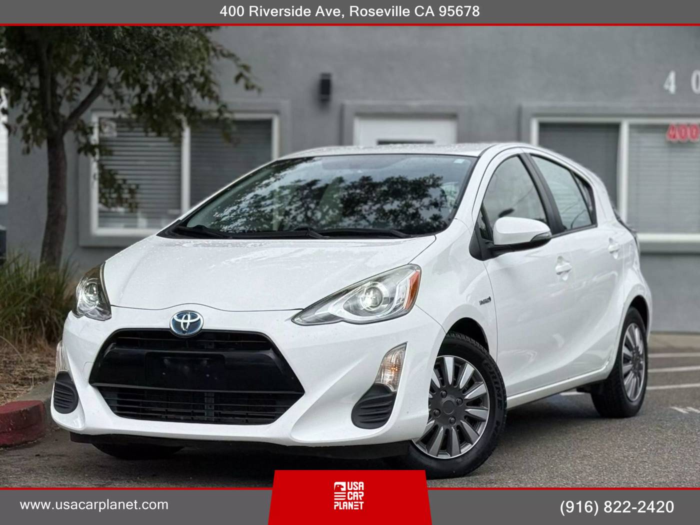 2016 Toyota Prius c One — Hatchback — 48,097 mi — Roseville, CA