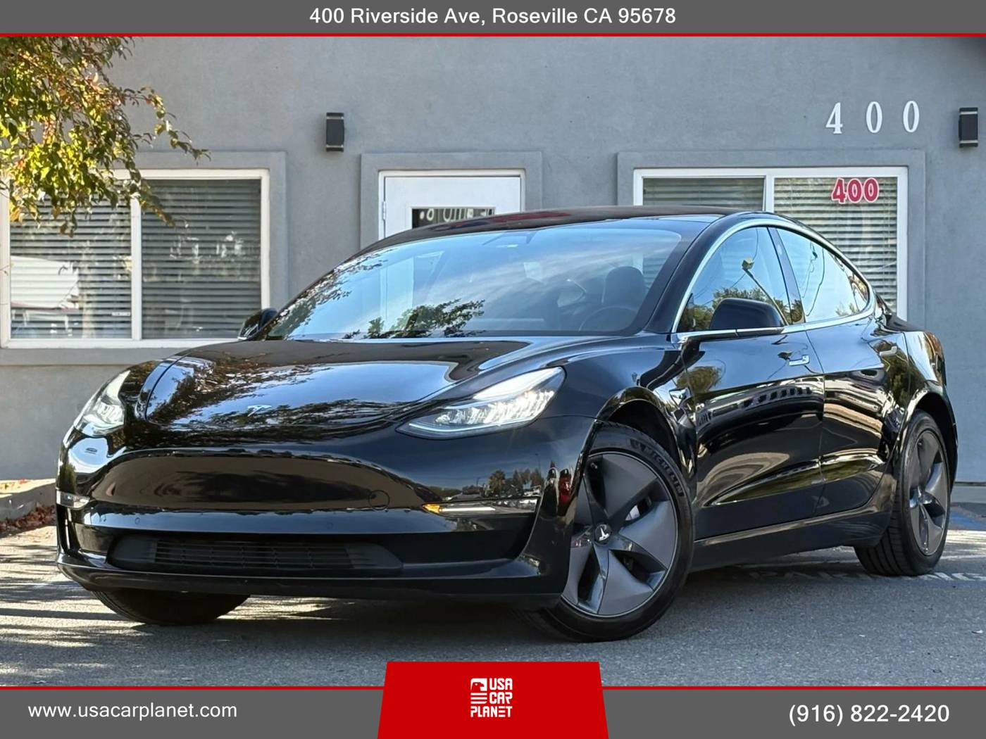 2018 Tesla Model 3 Mid Range — Sedan — 127,507 mi — Roseville, CA