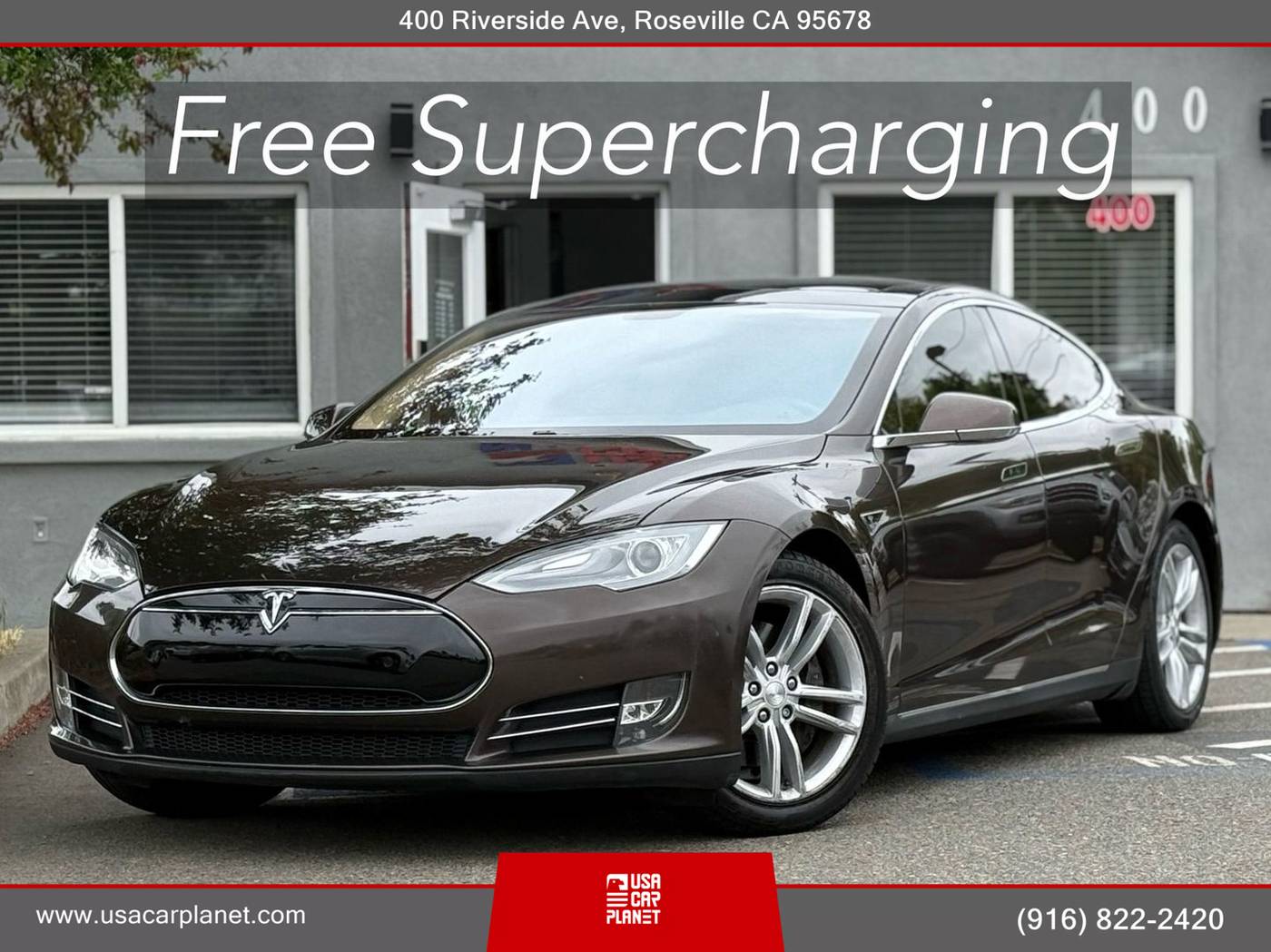 2013 Tesla Model S Standard — Hatchback — 91,211 mi — Roseville, CA