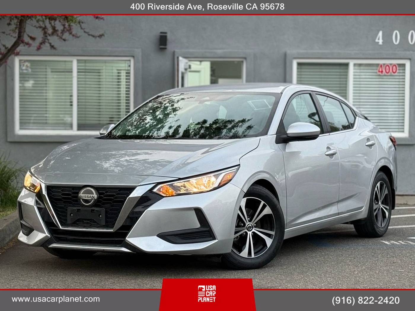 2020 Nissan Sentra SV — Sedan — 33,051 mi — Roseville, CA