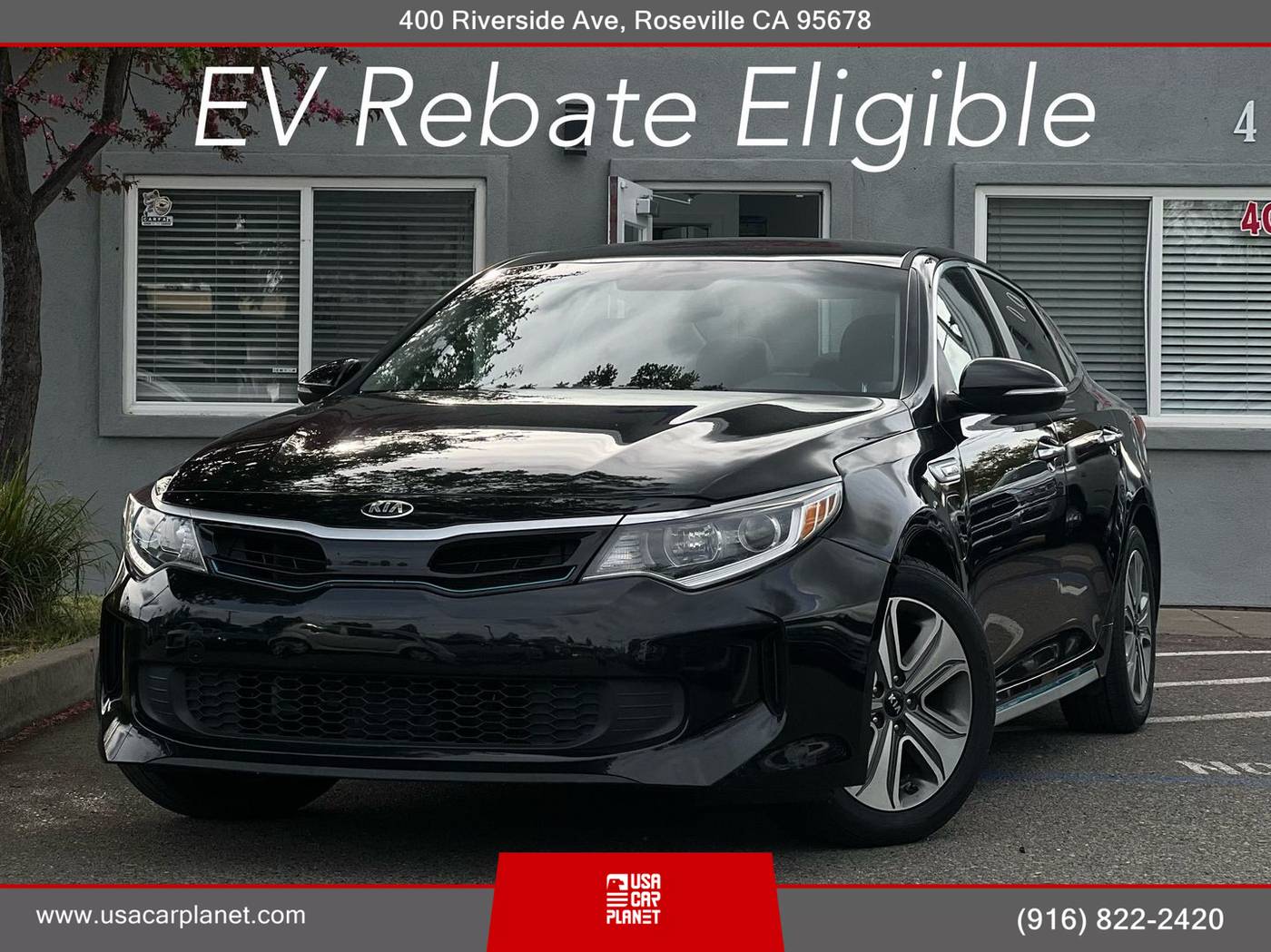 2018 Kia Optima Plug-In Hybrid EX — Sedan — 80,587 mi — Roseville, CA