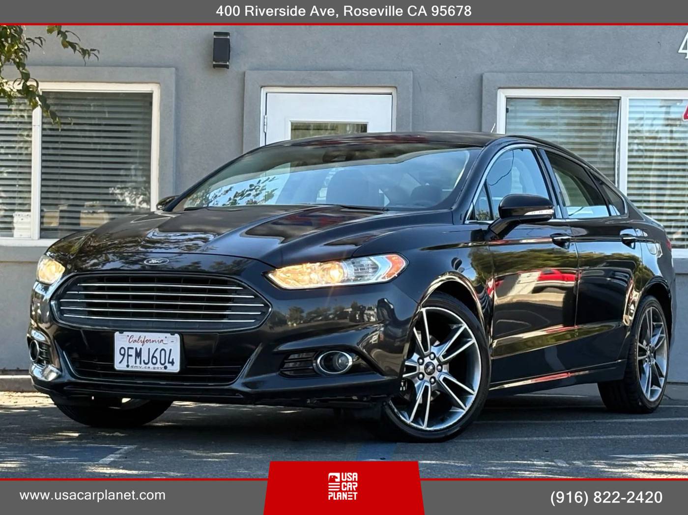 2013 Ford Fusion Titanium — Sedan — 118,818 mi — Roseville, CA