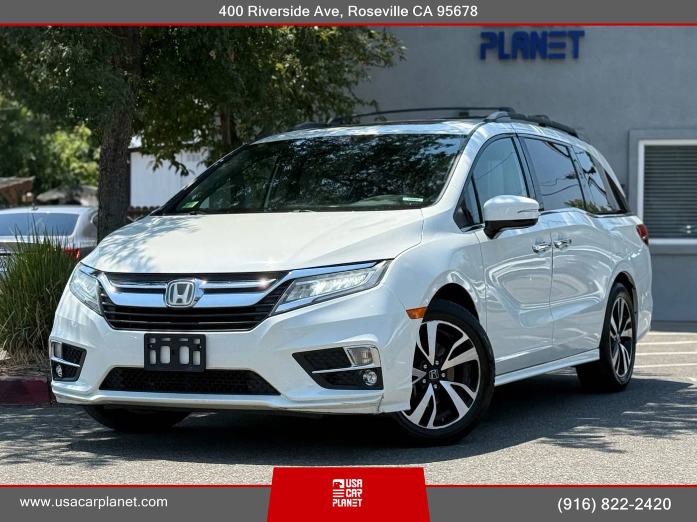 2018 Honda Odyssey Elite — Minivan — 75,567 mi — Roseville, CA