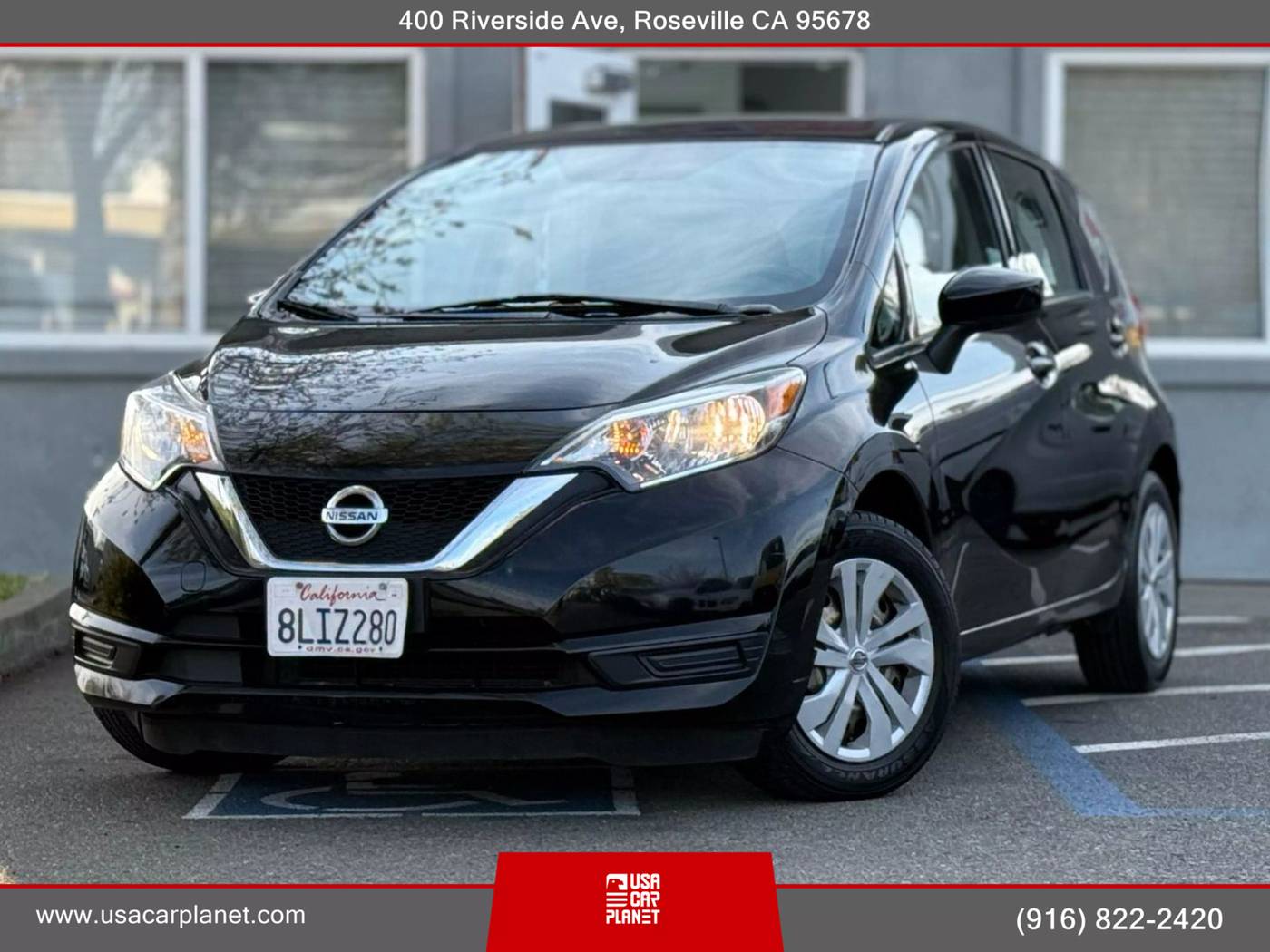 2018 Nissan Versa SV — Hatchback — 87,924 mi — Roseville, CA