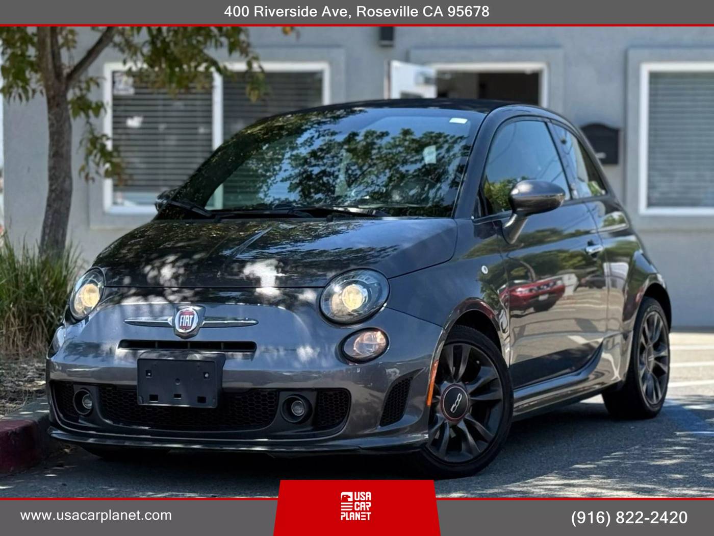 2014 FIAT 500 GQ Edition — Convertible — 49,767 mi — Roseville, CA