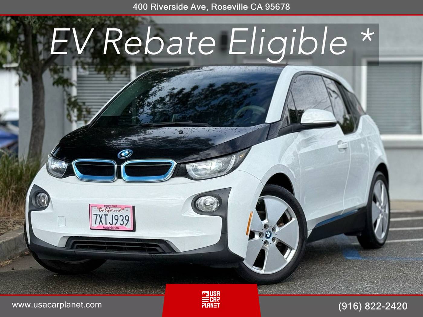2014 BMW i3 60 Ah — Hatchback — 89,856 mi — Roseville, CA