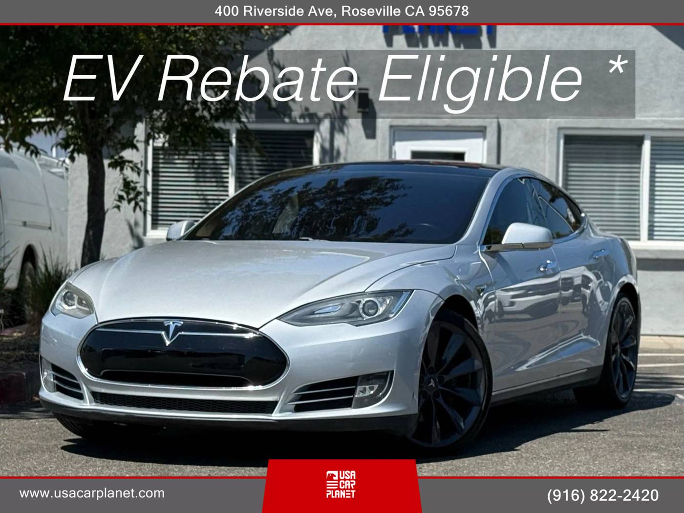2013 Tesla Model S P85 — Hatchback — 118,526 mi — Roseville, CA