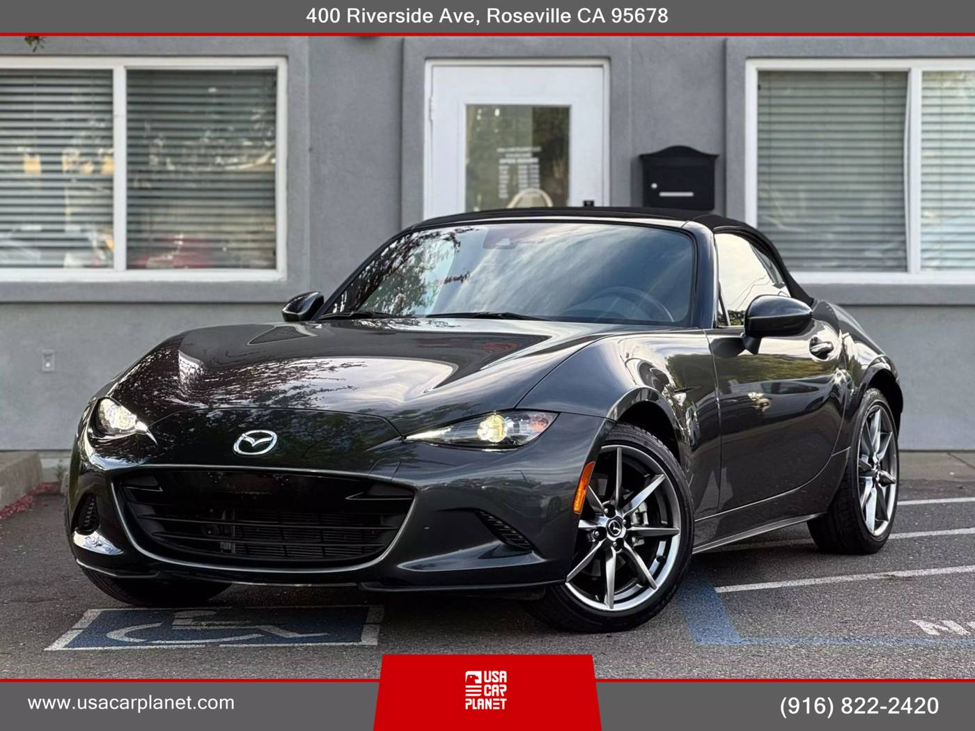 2022 Mazda MX-5 Miata Grand Touring — Convertible — 23,490 mi — Roseville, CA