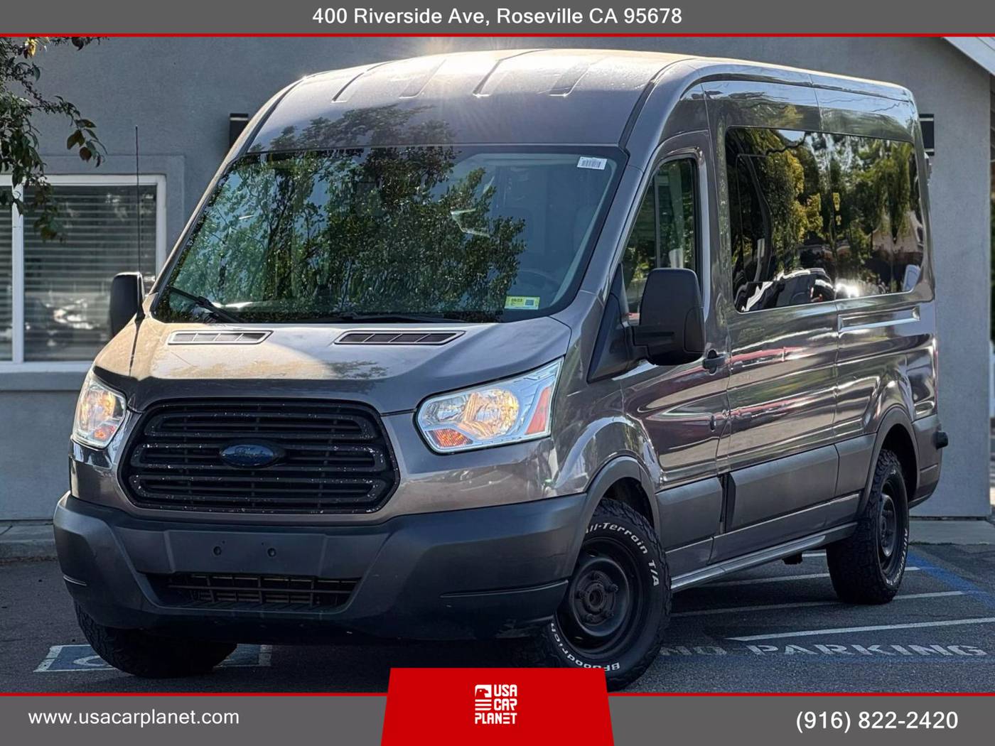 2015 Ford Transit Passenger Wagon T-350 XLT — Passenger Van — 104,044 mi — Roseville, CA